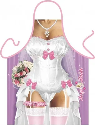 Immagine prodotto di Grembiule Sexy Bride in Poliestere