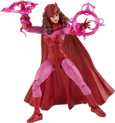 Produktbild von Hasbro Marvel Legends Retro Collection Series Actionfigur 2022 Scarlet Witch (West Coast Avengers) 15 cm HASF5884