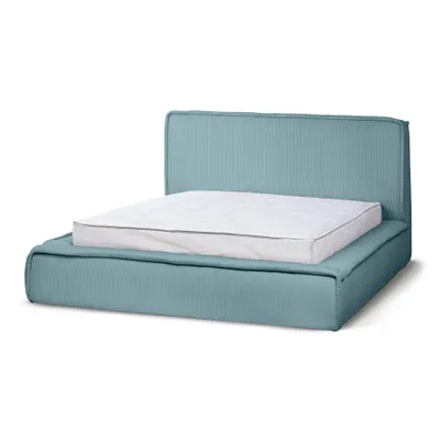 Immagine prodotto di Letto imbottito con contenitore Gryby 120x200 - Letto imbottito Midas + contenitore + telaio
