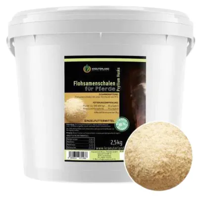 Produktbild von Kräuterland Flohsamenschalen für Pferde 2,5kg