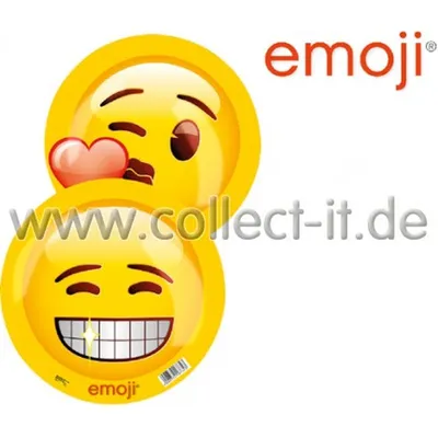 Produktbild von emoji Buntball 9'' grinsend und verliebt