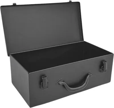 Obrázok produktu pre Čierny kovový box na náradie 387x205x135 mm