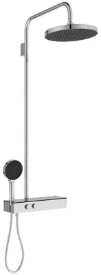 Immagine prodotto di Ideal Standard Solos Système de douche avec thermostat de douche apparent, chrome, A7880AA, A7880AA