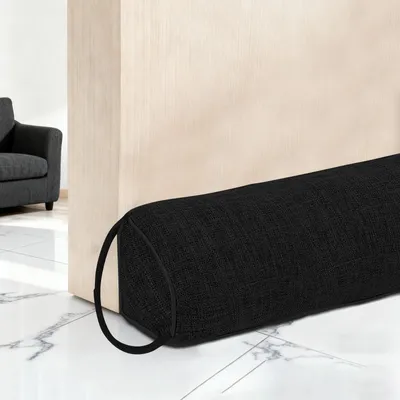 Productafbeelding van Tochtstopper - Deurtochtstopper - 82 cm - Zwart
