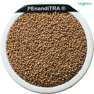Produktbild von Senf Senfkörner Senfsaat gelb - 1 kg - PEnandiTRA®