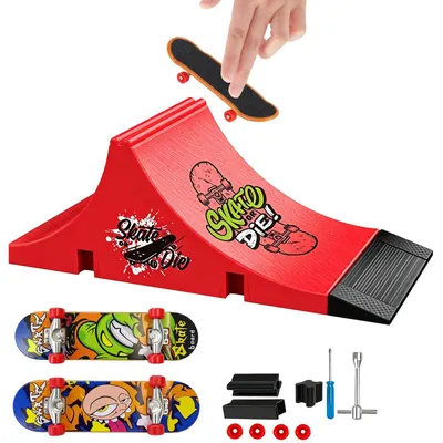 Obrázok produktu pre Sada pre fingerboarding, obsahujúca 1 dosku, náhradné diely a príslušenstvo, určená na zábavu
