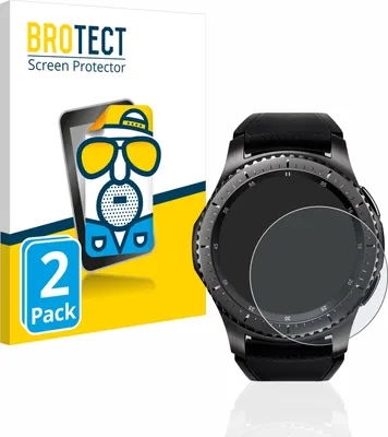 Produktbild von 2x BROTECT Schutzfolie für Samsung Gear S3 Frontier / S3 Classic Displayschutz Displayschutzfolie Folie Matt Entspiegelungsfolie