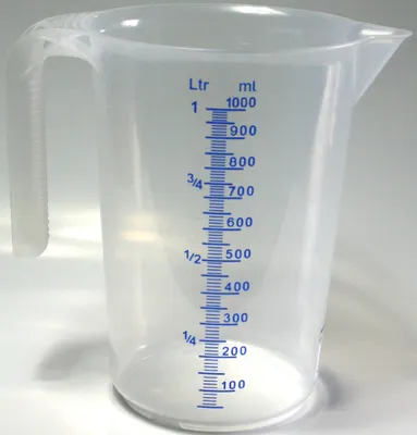 Obrázek produktu pro IWH 003301 Odměrka transparentní Objem: 1 litr