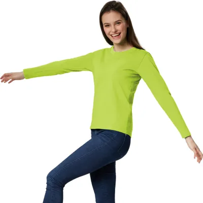 Produktbild von Langarm-Shirt Frauen - hellgrün, S