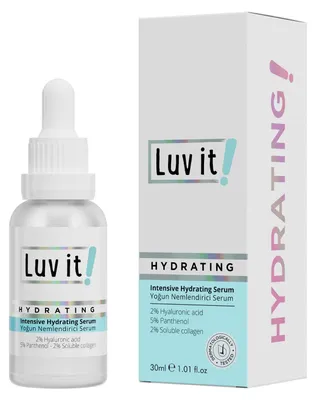 Produktbild von Hyaluron Serum mit 2% Hyaluronsäure & Panthenol gegen trockene Haut – Luv it!