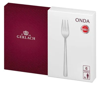 6-teiliges Kuchengabel-Set aus Edelstahl, spülmaschinengeeignet