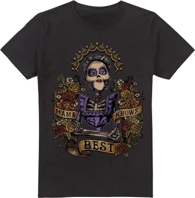 Produktbild von Coco - "Mama Knows Best" T-Shirt für Herren TV3538 (3XL) (Schwarz)