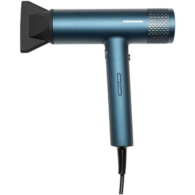 Productafbeelding van Heinner haardroger, 1800 W, BLDC-motor, 3 standen, ionenfunctie, blauw