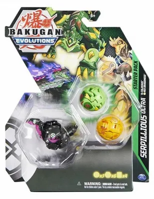 Produktbild von Spin Master|Amigo|Bakugan BTB Starter 3 Pack S4