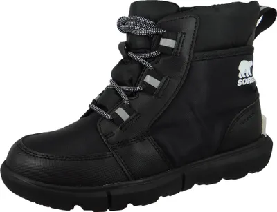 Produktbild von Sorel Damen Sportliche Stiefelette Explorer II Carnival Sport WP 1951651 Schwarz