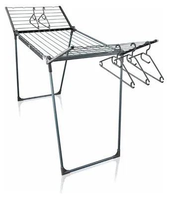 Produktbild von Leifheit Pegasus 200, Wäscheständer, Schwarz, 1670 mm, 660 mm, 1070 mm, 1 Stück(e)