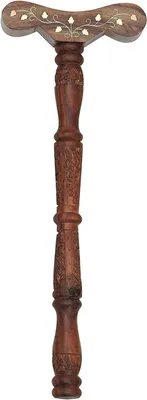 Productafbeelding van Yoga Danda - Wooden Staff - for Favorable Breath Flow
