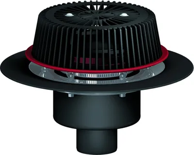 Produktbild von Dallmer Notablauf SuperDrain 62 mit Schraubflansch DN70