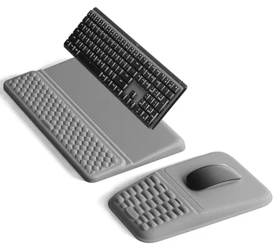 Productafbeelding van Ergonomische toetsenbordpolssteun en muismat polssteun 2-in-1