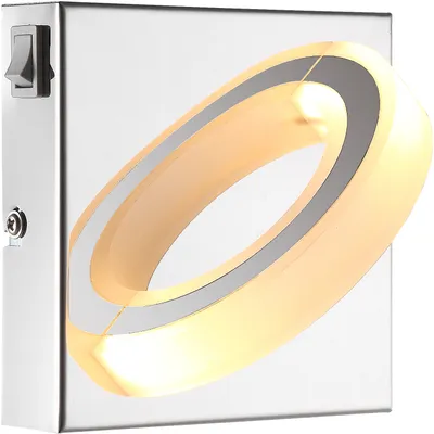 Produktbild von Globo Mangue Wandleuchte Chrom, 1xLED; 67062-1