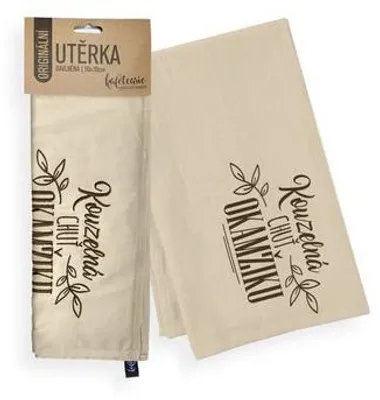 Obrázek produktu pro Nekupto Dárková utěrka Kouzelná chuť okamžiku Kafetearie