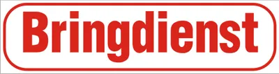 Produktbild von INDIGOS UG - Magnetschild "Bringdienst" 45 x 12 cm - Magnetfolie für Auto / LKW / Truck / Baustelle / Firma