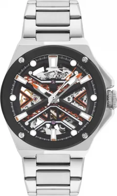 Produktbild von Herrenuhr SLAZENGER SL.09.2264.1.02 in Orange Fashion Skeleton.