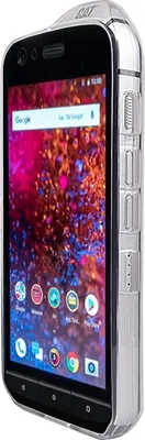 Obrázok produktu pre caseroxx ochranný obal TPU kryt kompatibilný s Cat S61, gumená taška na mobilný telefón biela priehľadná