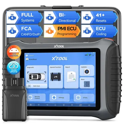 Zdjęcie produktu dla Urządzenie diagnostyczne samochodowe - IP900 BT - Wszystkie systemy - Ponad 41 resetów - Testy dwukierunkowe - Kodowanie ECU - WiFi - Wyświetlacz 20,3 cm