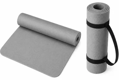 Immagine prodotto di Tappetino antiscivolo spesso, ideale per lo yoga, il pilates e l'allenamento a casa