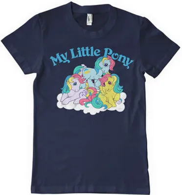 Produktbild von My Little Pony Washed T-Shirt - XX-Large - Navy
