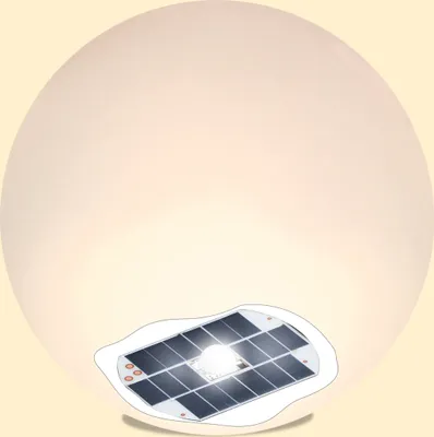 Produktbild von esotec Solar Leuchtkugel ⌀30cm Fernbedienung wetterfest outdoor IP44 102640