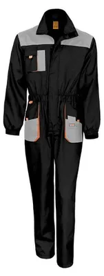 Image de WORK-GUARD by Result - Combinaison pour hommes FK1179 (M) (noir/gris/orange)
