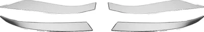 Image de Feu arrière Barres de feux arrière pour Renault Clio 2019-2025 Acier inoxydable Argent 4pcs