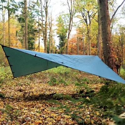 Zdjęcie produktu dla DD Hamaki DD Tarp 4 x 4 Olive green Akcesoria do pokrowców przeciwdeszczowych