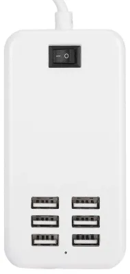Obrázek produktu pro Nabíjecí stanice pro více zařízení, 4 USB porty, rychlé nabíjení, 30 W