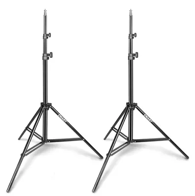 Produktbild von 2er-Set Lampenstative, 190 cm, für Fotografie