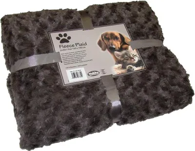 Produktbild von Fleece Plaid "SUPER SOFT", M, braun