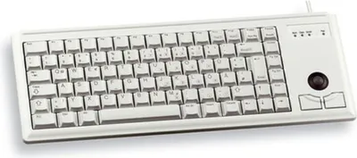 Zdjęcie produktu dla CHERRY G84-4400, Pełnowymiarowy (100%), Przewodowa, USB, AZERTY, Szary