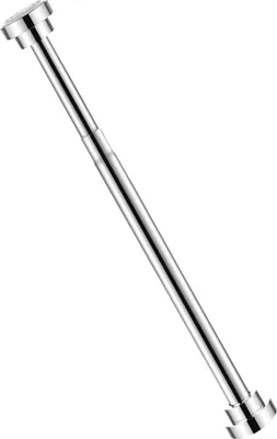 Zdjęcie produktu dla Regulowany pręt do szafy ze stali nierdzewnej bez dziurkacza Wysuwany pręt do suszenia ubrań do łazienki Sypialnia Szafa 22 rurki 40?55 cm