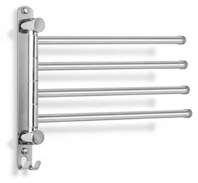Image de InAndOutdoorMatch - Porte-serviettes - Acier inoxydable - Pivotant, Image générée par une IA