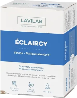 Obrázek produktu pro Doplněk stravy Lavilab Éclaircy, 30 kapslí