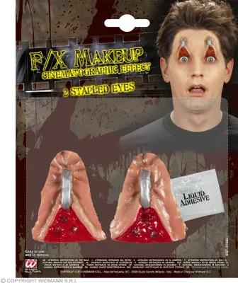 Produktbild von FX Make-up Halloween| Getackerte Augen