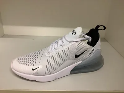 Produktbild von Nike Air Max 270 Sportschuhe Herren Trainingsschuhe sportlicher Schnürer Weiß Freizeit