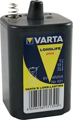 Produktbild von Varta Longlife 430 - Batéria - Chlorid zinočnatý
