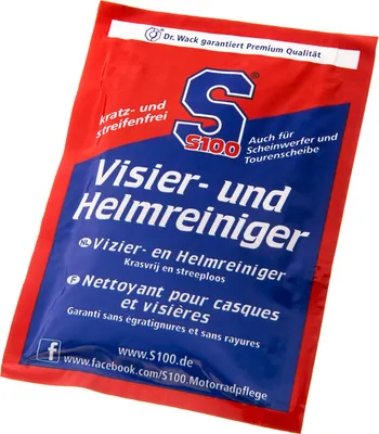 Produktbild von Dr. Wack S100 Visier+Helmreiniger Tuch (1 Stück)