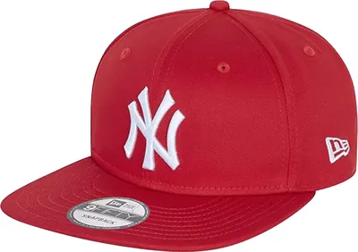 Produktbild von New Era Uni Snapback Cap 9Fifty Essentials NY Yankees, Rot, M/L