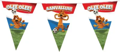 Produktbild von Paperdreams Loeki – Partywimpelkette rot weiß blau