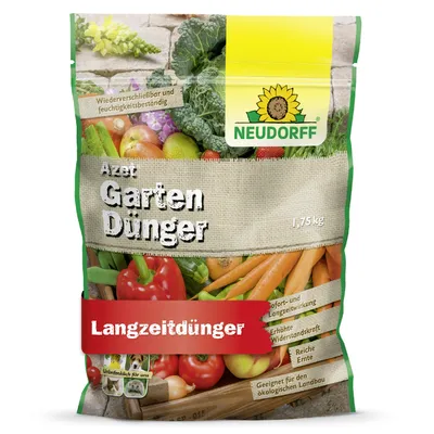 Produktbild von Neudorff Azet UniversalDünger - 1,75 kg organischer Sofort- & Langzeitdünger für Paprika, Tomaten, Möhren und Gartensträucher