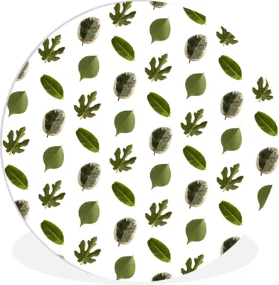 Produktbild von MuchoWow® - Wand-Kreis - Wohnzimmer - Bild - Runde - Wanddeko - Dibond - Kunstdrucke